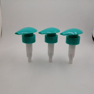 非33mmのローションのびんポンプをこぼすこと、ホーム ケア プロダクトのための緑石鹸ポンプ