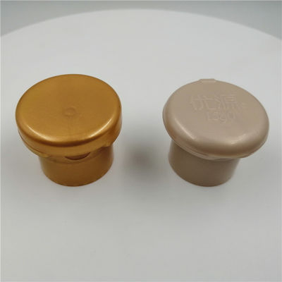 丸型さまざまな容積の化粧品28mmのプラスチックびんフリップ上の帽子
