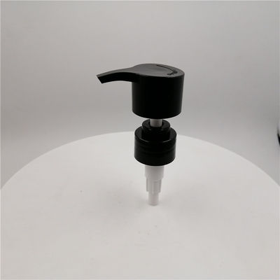 滑らかな閉鎖液体のための黒い色28/410の1.5ccプラスチックびんポンプ