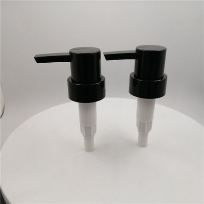 安全材料33/410mmの空気のないローション ポンプ、黒いディスペンサー ポンプ2.0ml/T