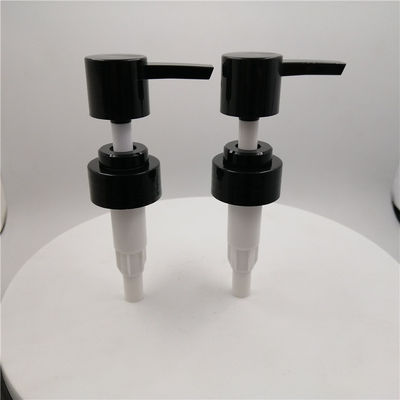 安全材料33/410mmの空気のないローション ポンプ、黒いディスペンサー ポンプ2.0ml/T