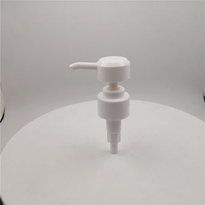 白いプラスチックSGSの皿の石鹸ディスペンサー ポンプ、Dishwashingの液体ポンプ33mm
