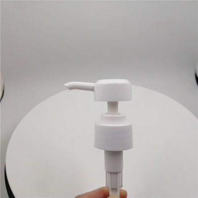 白いプラスチックSGSの皿の石鹸ディスペンサー ポンプ、Dishwashingの液体ポンプ33mm
