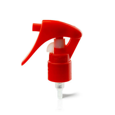 SGSの承認28mmのプラスチック制動機のスプレーのびんの頭部、制動機のスプレーの帽子の滑らかな閉鎖