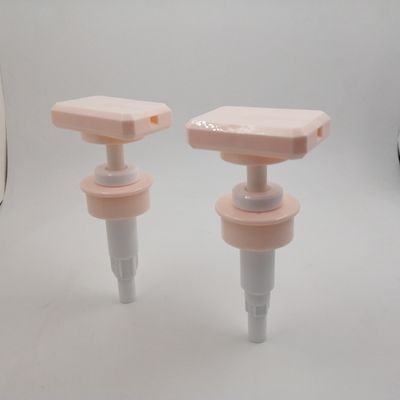 淡いピンクのさまざまな容積33/410浴室のための化粧品ポンプ ディスペンサー