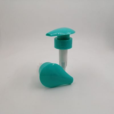 非33mmのローションのびんポンプをこぼすこと、ホーム ケア プロダクトのための緑石鹸ポンプ