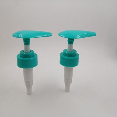非33mmのローションのびんポンプをこぼすこと、ホーム ケア プロダクトのための緑石鹸ポンプ
