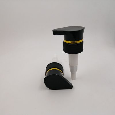 液体のびんのためのネジ式33mmの1.5ml/T適量の黒のローション ポンプ