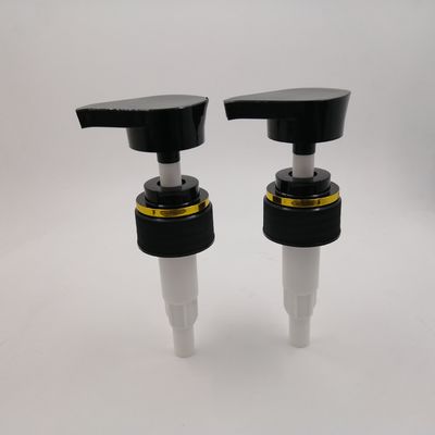 液体のびんのためのネジ式33mmの1.5ml/T適量の黒のローション ポンプ