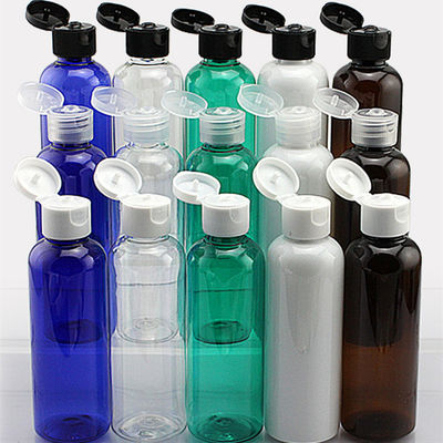 化粧品ペット プラスチック30mlフリップ上の帽子のびん、24mmフリップ上の帽子のポータブル