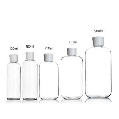 化粧品ペット プラスチック30mlフリップ上の帽子のびん、24mmフリップ上の帽子のポータブル