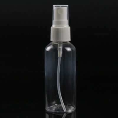 詰め替え式の明確なプラスチック スプレー ポンプびん、Skincare水のための50mlポンプ スプレーのびん