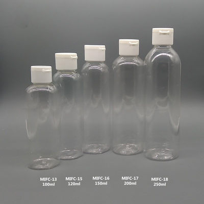 30ml 60ml 100mlフリップ上のプラスチックびん、スキン ケア プロダクトのためのペット プラスチックびん