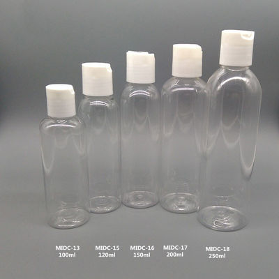 30ml 60ml 100mlフリップ上のプラスチックびん、スキン ケア プロダクトのためのペット プラスチックびん