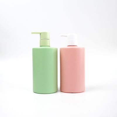 500ml HDPEのシャンプーおよびコンディショナーのための化粧品のびん手の洗浄ボディ ミルクびんの空のプラスチックびん